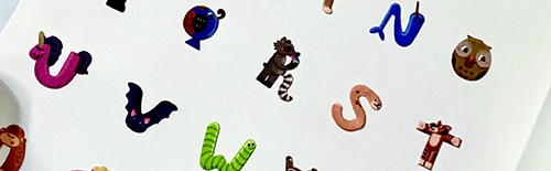 Letters and Numbers of Animals 