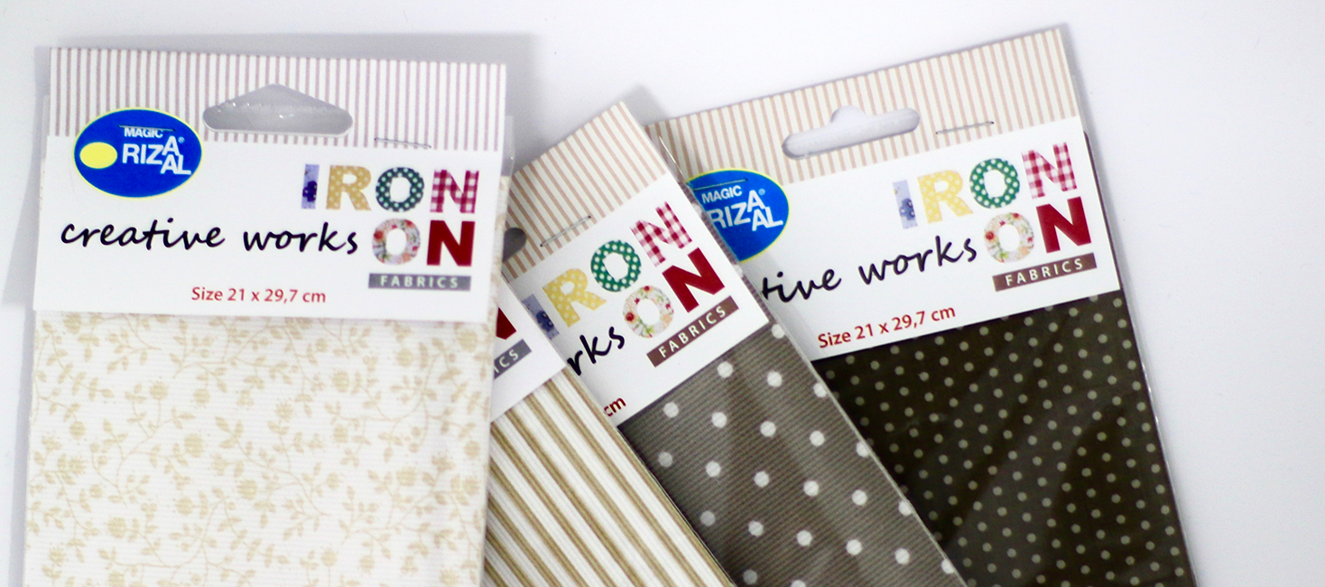 Thermoadhesive fabrics A4 - 21cm x 29,7cm.